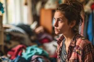 A woman wondering if she has inattentive ADHD.