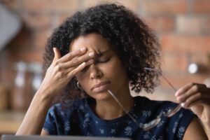 A woman wondering about ADHD vs. ADD