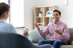 A man in therapy in Charleston, WV